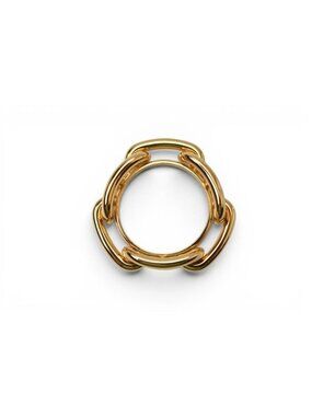 Hermes Scarf Ring Holder Chaine D'Ancre Gold